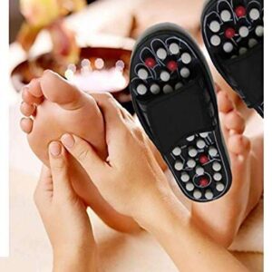 ANK Spring Acupressure Yoga Paduka slipper , Foot Massager For Men and Women (7 UK)